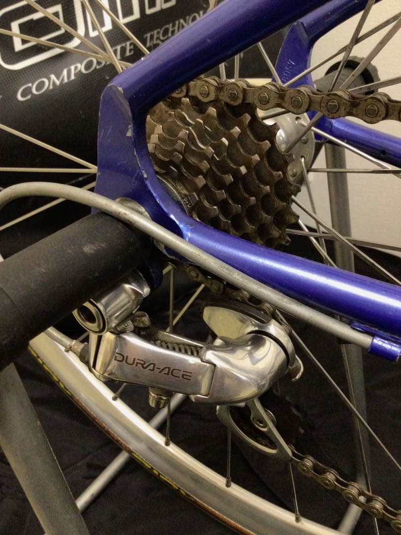 90年代当時物 トライアスリート 選手支給品 ロードバイク レース使用 完成車