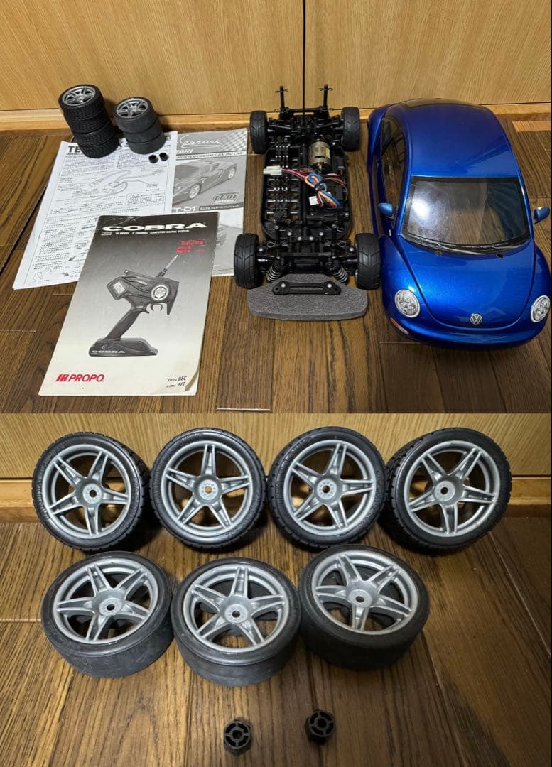 ば*ん様 New bettle タミヤ TT-01 JR PROPO COBRA