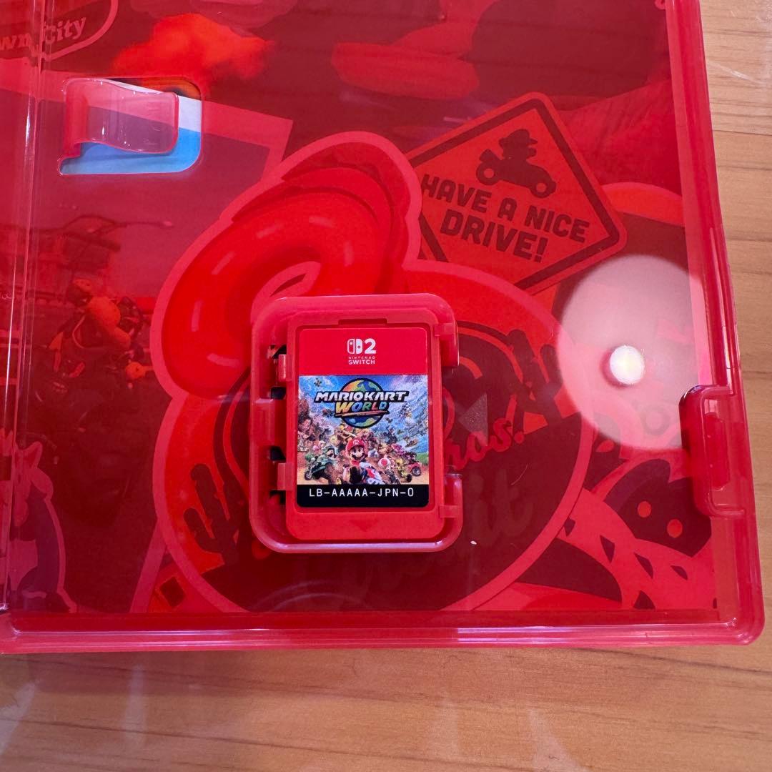 NintendoSwitch2本体、マリオカートワールド、ジョイコン2ハンドル