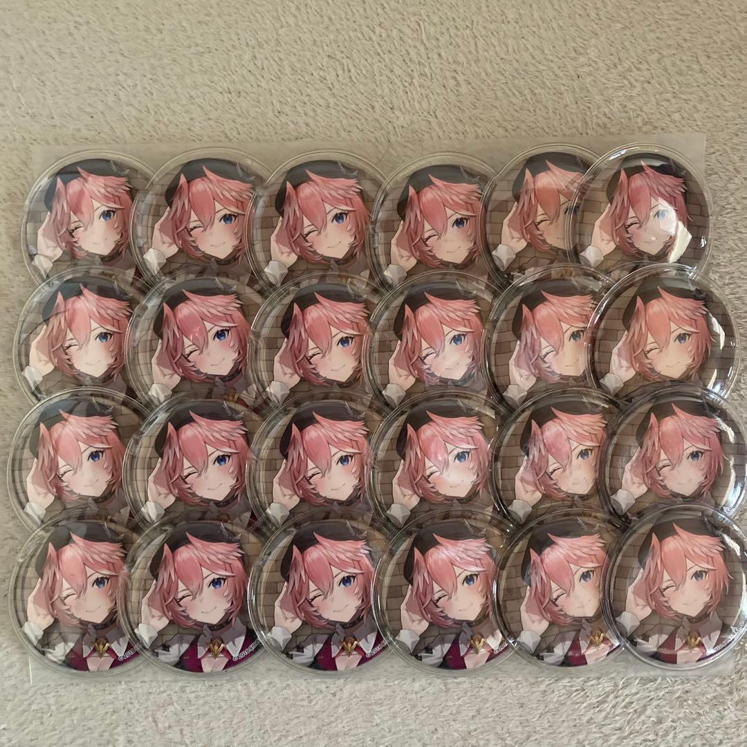 ホロライブ　鷹嶺ルイ　缶バッジ　25個セット　コースター　スイパラ　コラボ