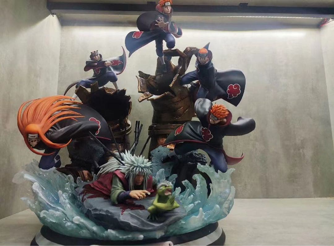 NARUTO ナルト ながと 暁 地獄道  ガレージキット ガレキ スタチュー①