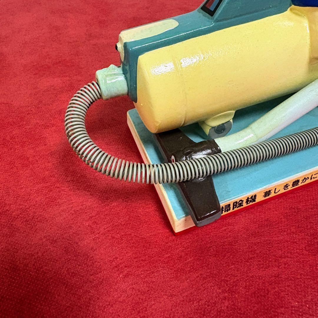 ナショナル坊や　掃除機型貯金箱　レトロ