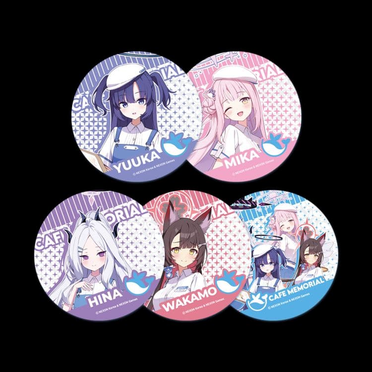 韓国限定)ブルーアーカイブ メモリアル カフェ フルセット!