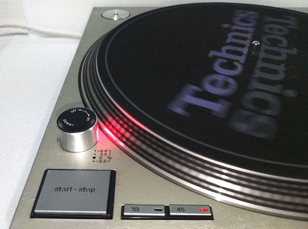 Technics SL-1200MK5　ターンテーブル 名機　DJ機材