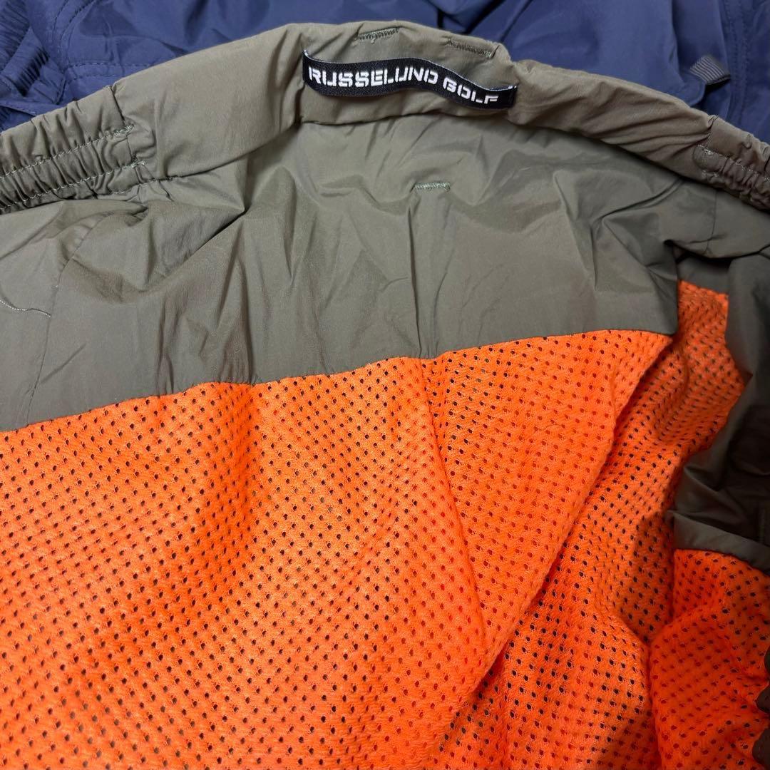 ラッセルノ ゴルフ コンバットポケット ナイロン ロングパンツ カーキ L 5