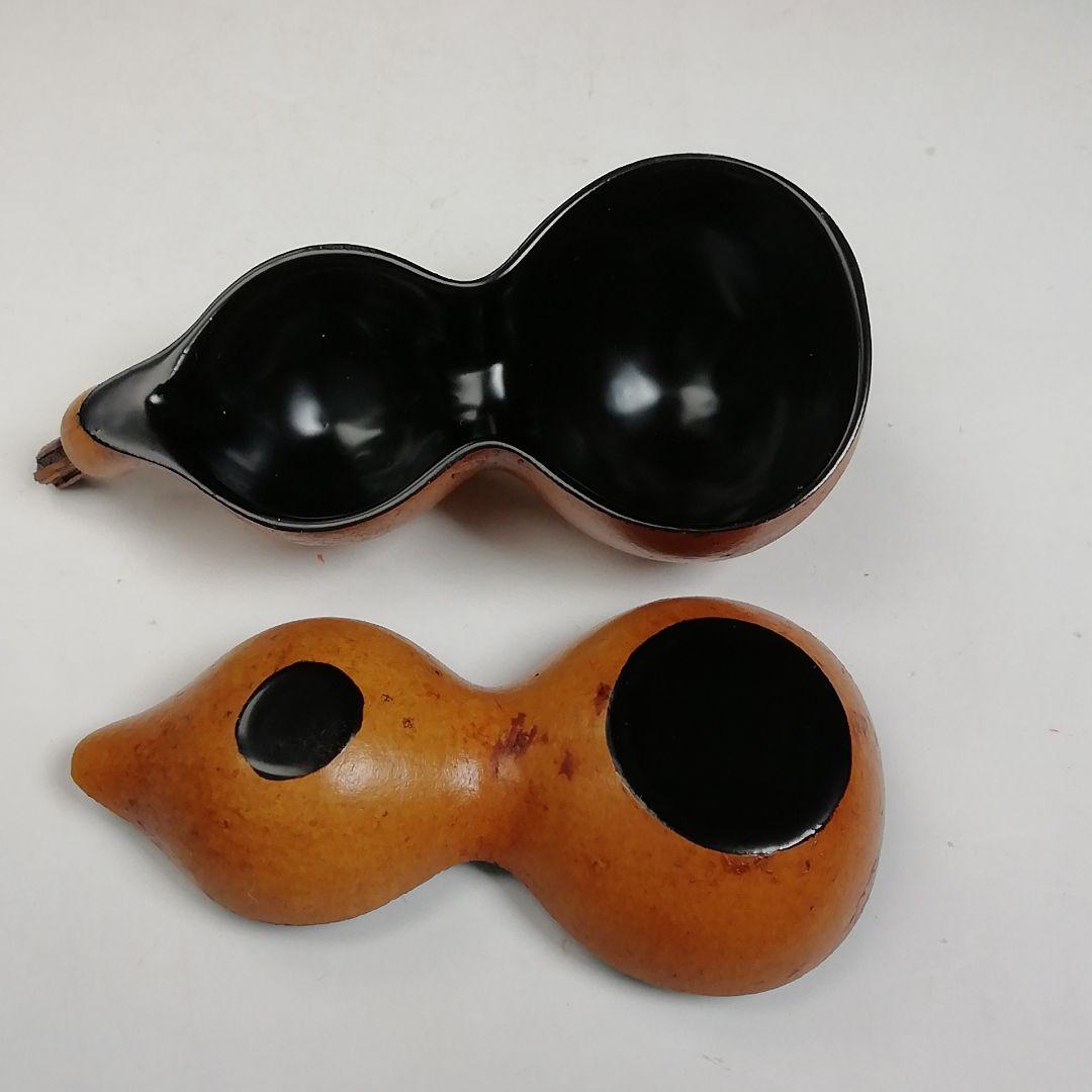 Ｔ９６０　香合　『虫蒔絵　瓢香合』『道場宗廣 造』　共箱　茶道具