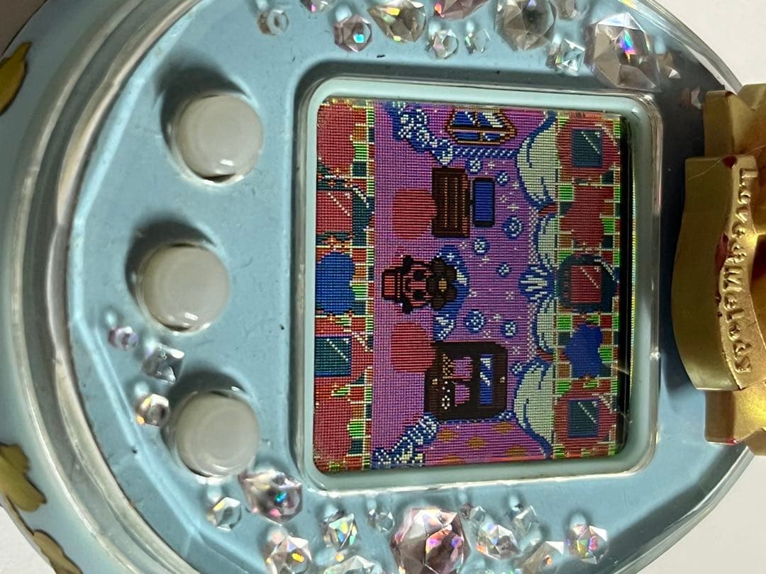 たまごっちピース ブルー　ストラップ付