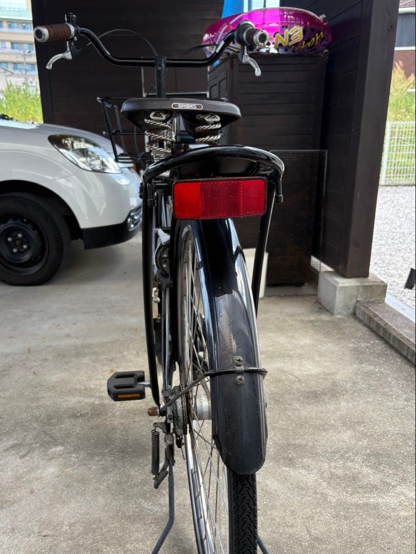 【限定車ウェッジロック】黒 シティサイクル　引き取り限定