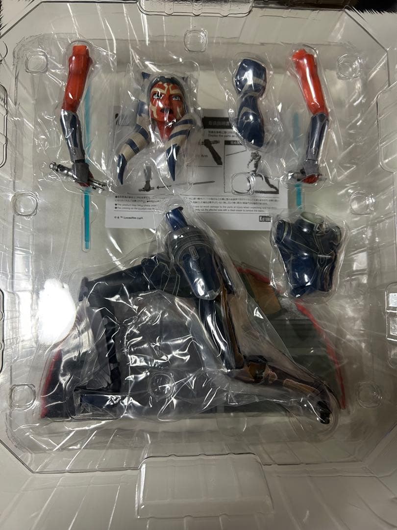 ARTFX アソーカ・タノ　クローン・ウォーズ 1/7 PVC製簡易組立キット