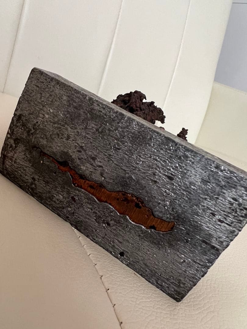 【レア品】銅滴　足尾銅山　銅　工芸品　オブジェ　ヴィンテージ