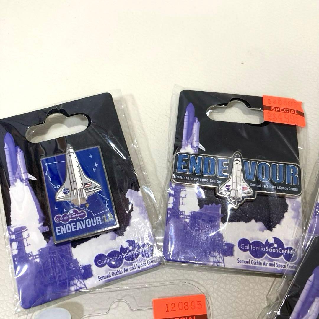 スペースシャトル エンデバー等のピンバッジ＆メダル 9点まとめ売り