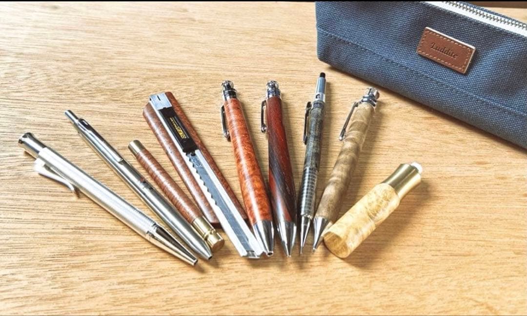 Flamberg シャープペンシル 芯ケース　ツイスト消しゴムまとめ売り