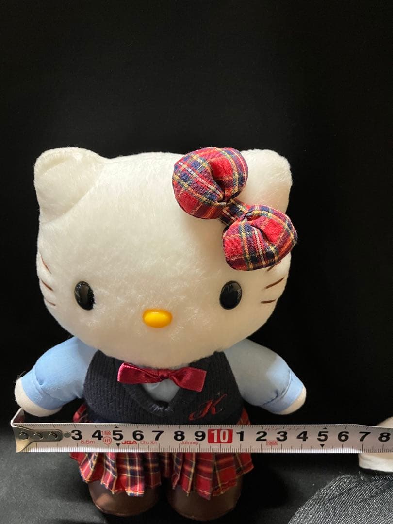 レア　ハローキティ　制服　ぬいぐるみ　B2244