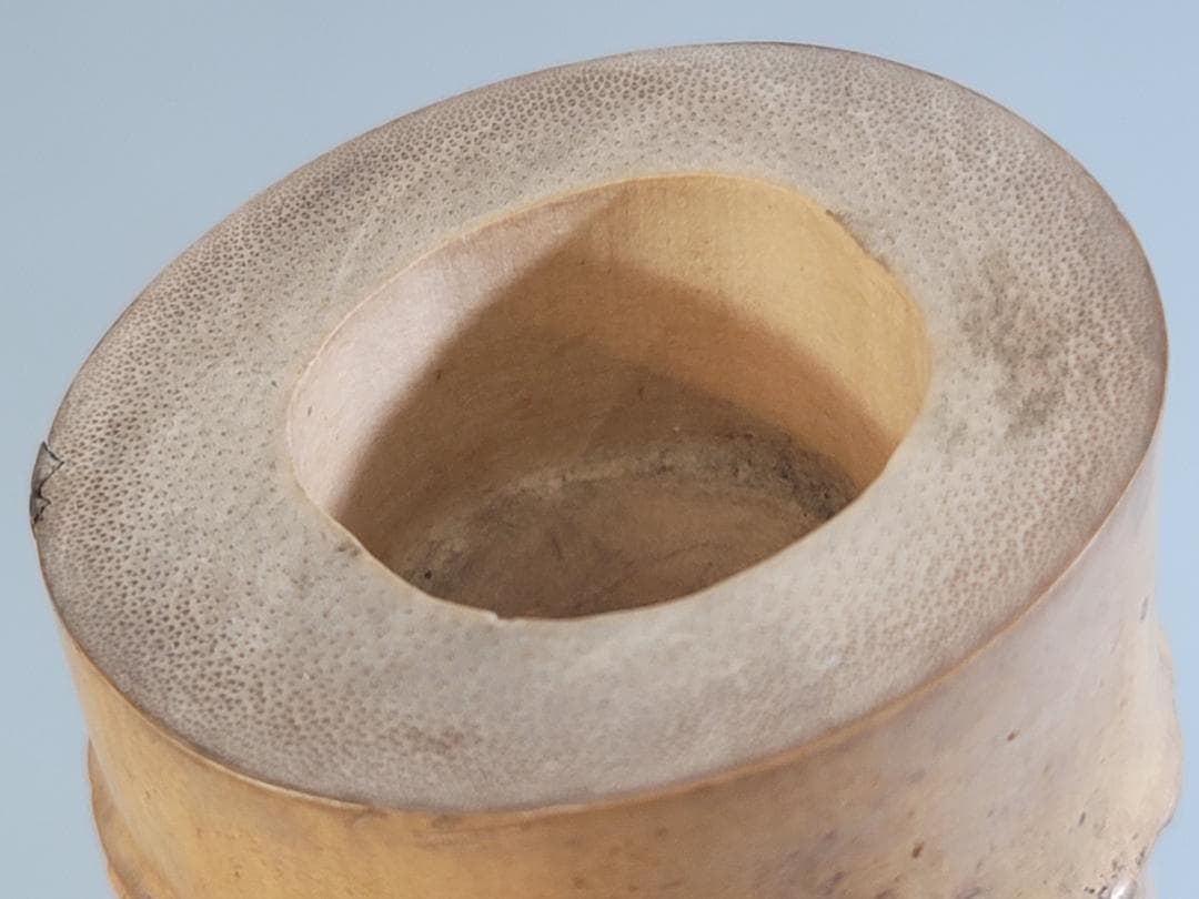 茶道具 竹 蓋置 一対 共箱 煤竹 茶杓 まとめて DT286