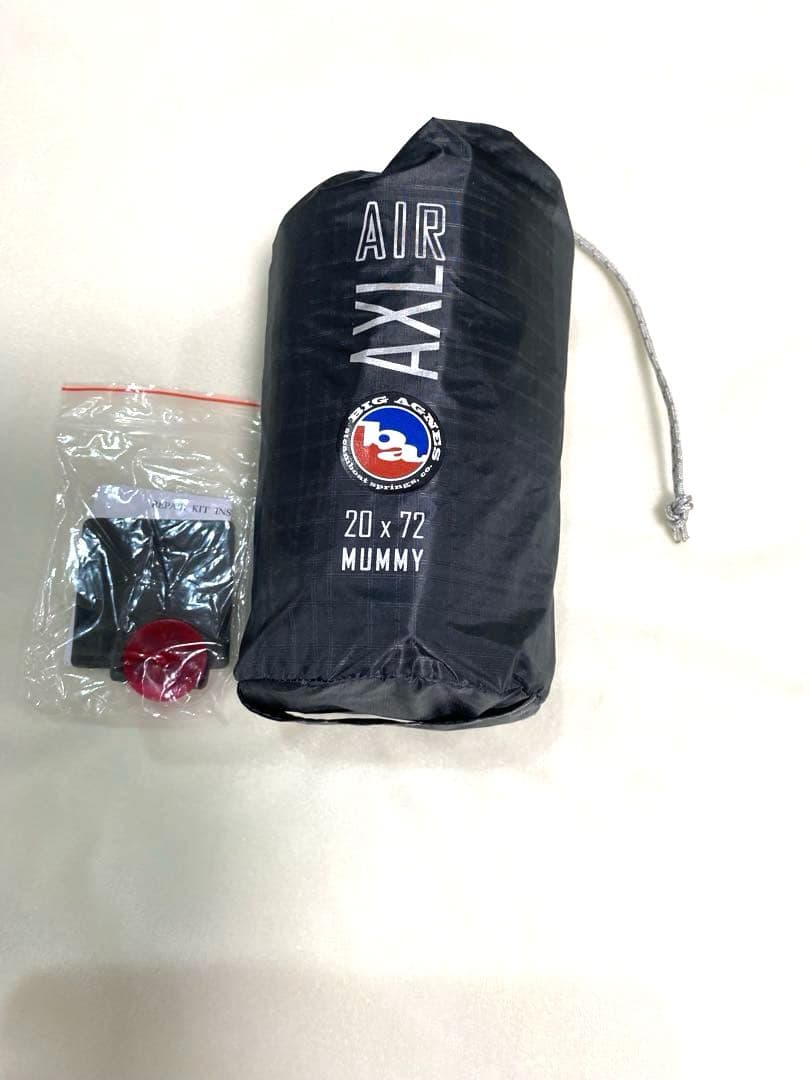 軽量 エアーマット と ポンプ ビックアグネス 登山 縦走 アウトドア 未使用品