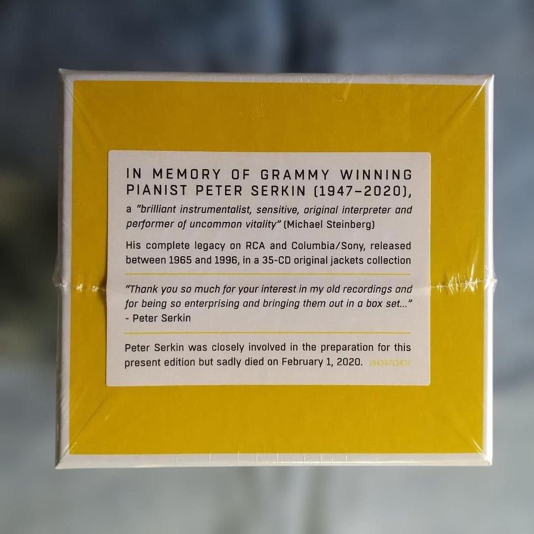 【新品同様】　ピーター・ゼルキン　RCAコンプリートコレクション ３５CD