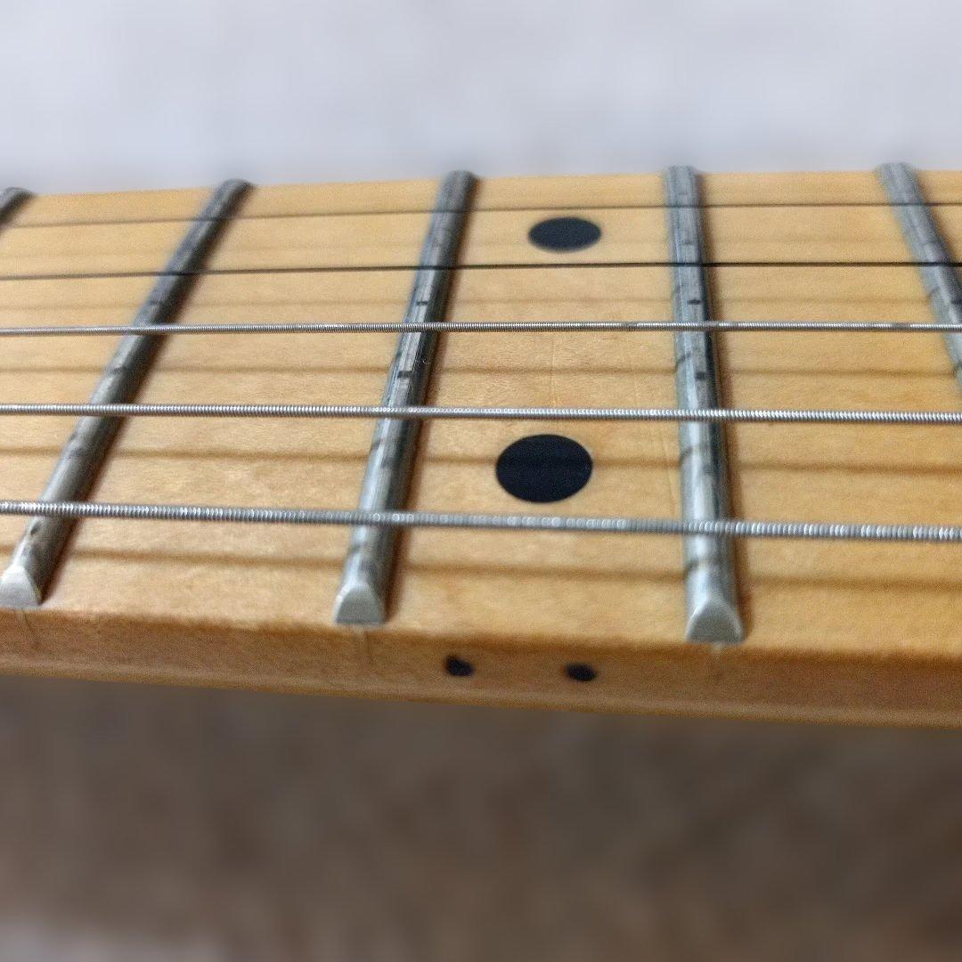 SX エレキギター ストラトタイプ ナチュラルボディー