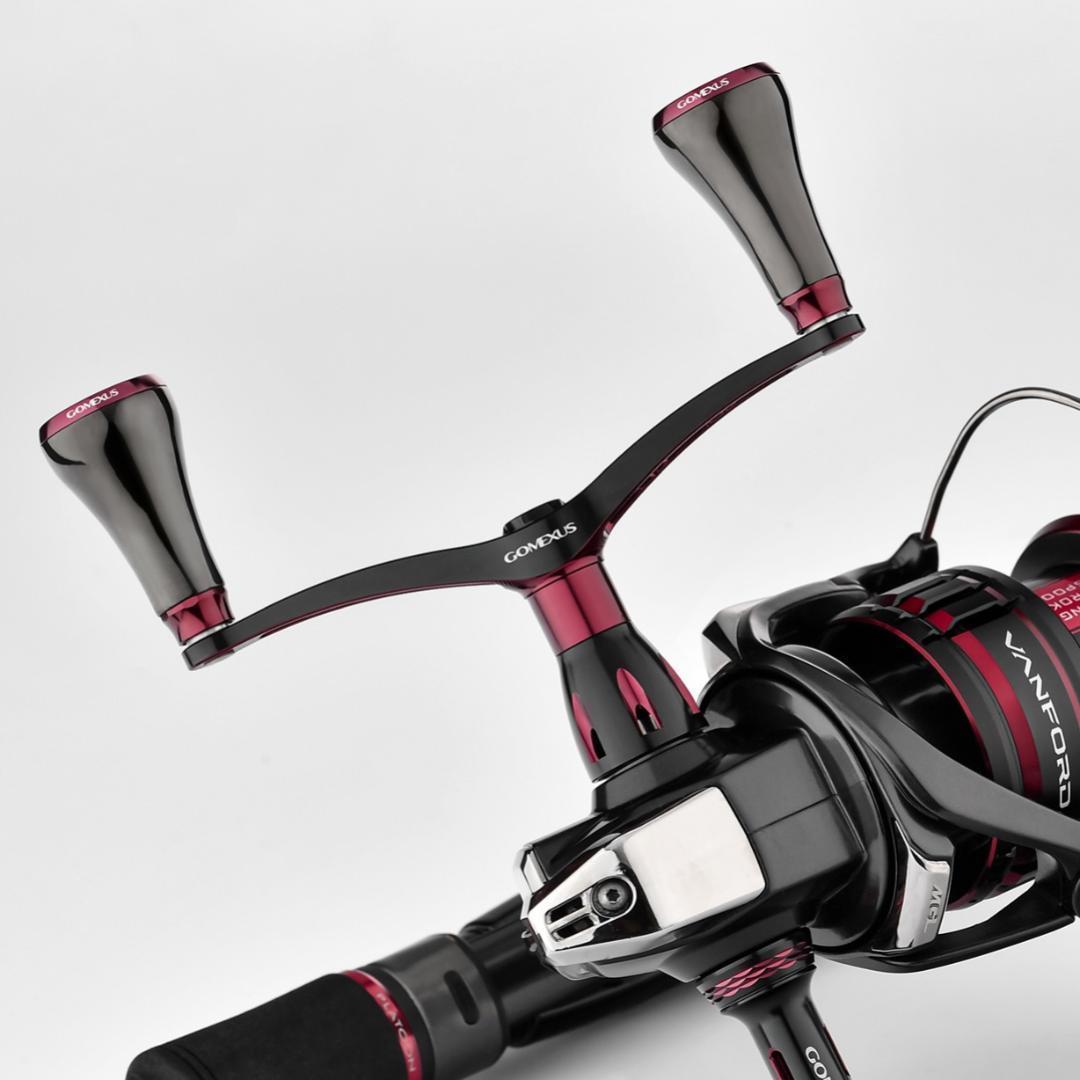 ゴメクサス/セフィアカラー/シマノ98mm S2 ダブルハンドル/チタンノブ