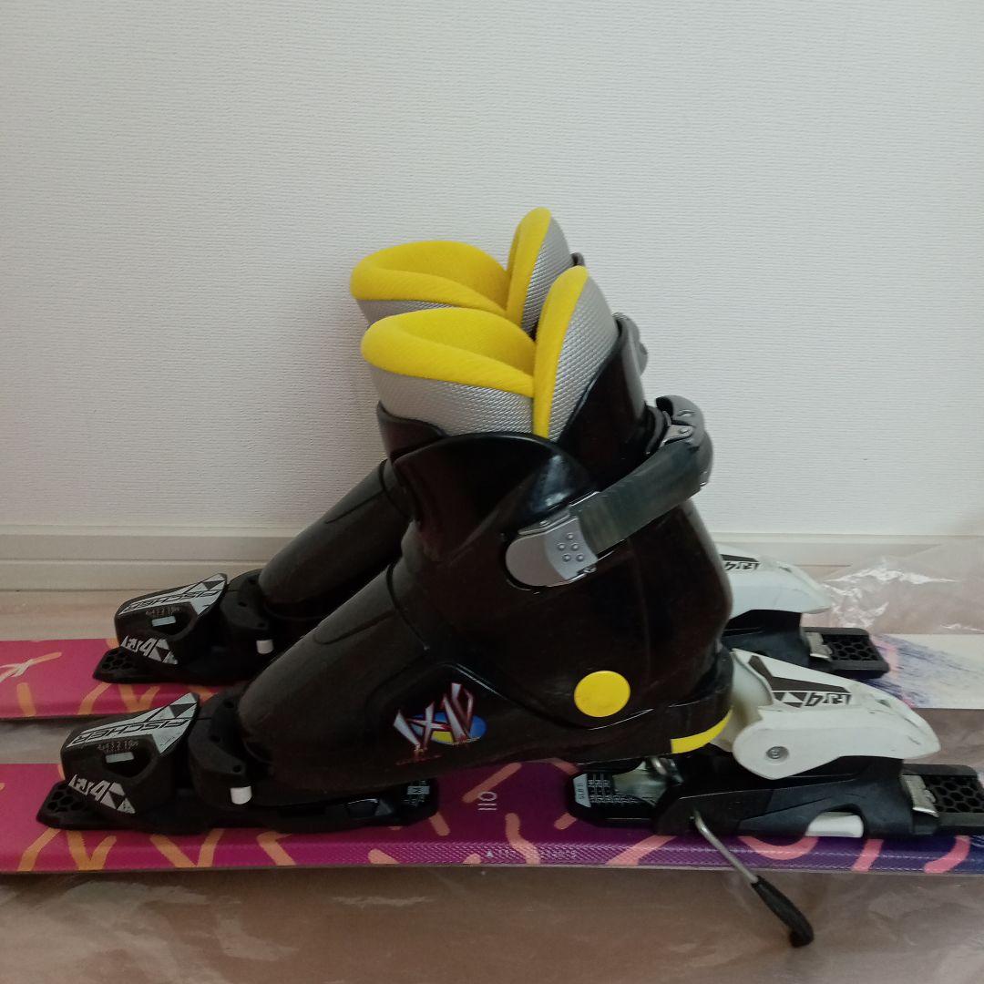 FISCHER スキー板110cmとスキー靴21.0cm