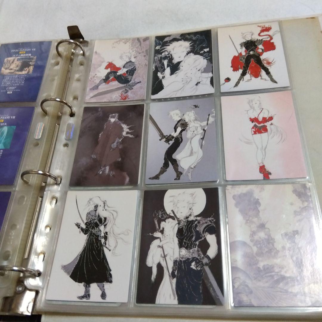 ファイナルファンタジーⅢ Ⅳ Ⅵ Ⅶ Ⅸ　バインダー　カードダスマスターズ