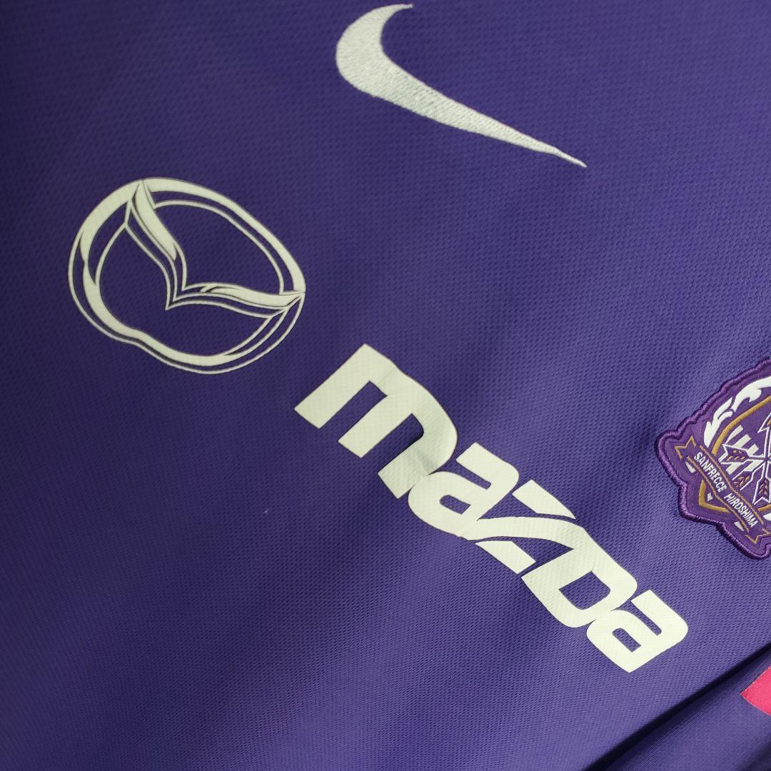 希少 サンフレッチェ広島 ウェア Jリーグ パープル 紫 長袖 ユニフォーム