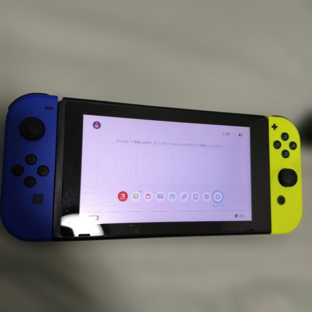 Nintendo Switch 本体 青/黄 Joy-Con
