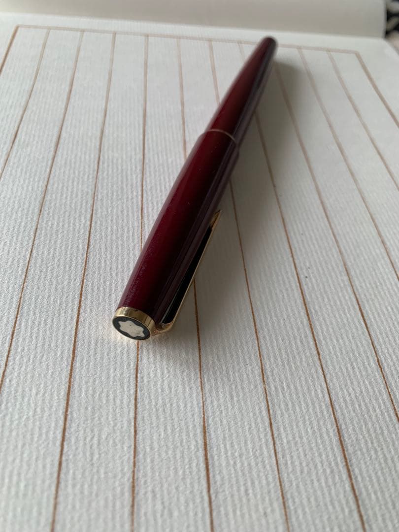 中古 モンブラン ボルドー 14Kペン先 万年筆