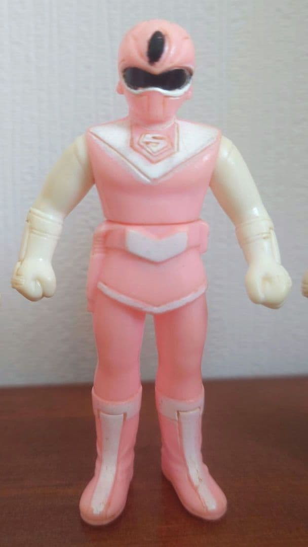 光戦隊マスクマン　1987年　食玩　ソフビ　5体セット