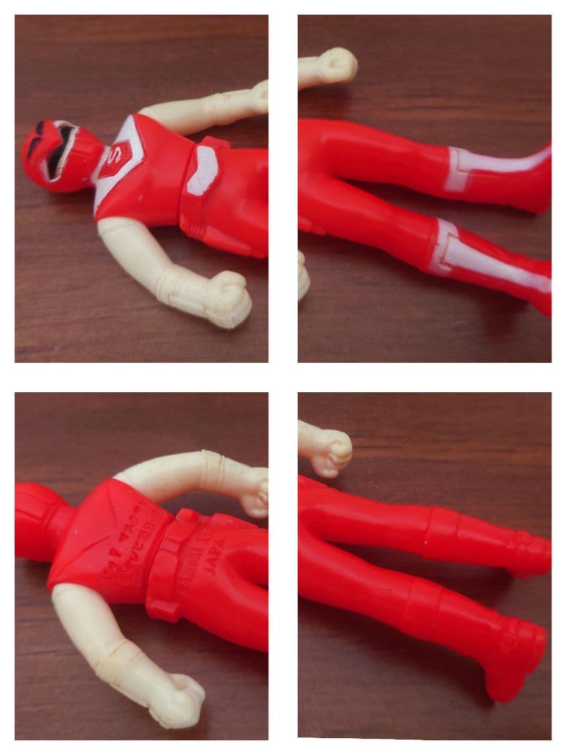 光戦隊マスクマン　1987年　食玩　ソフビ　5体セット