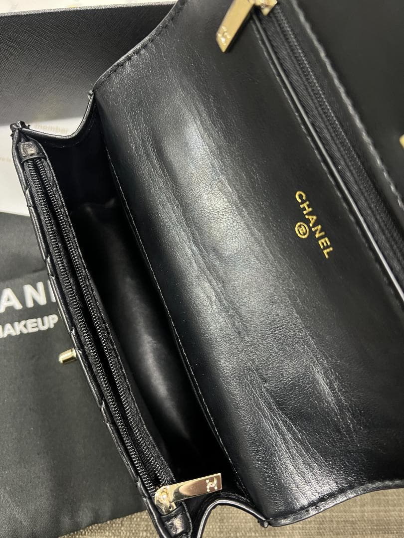 ✨VIP限定 状態良好 ブラック キルティングバッグ