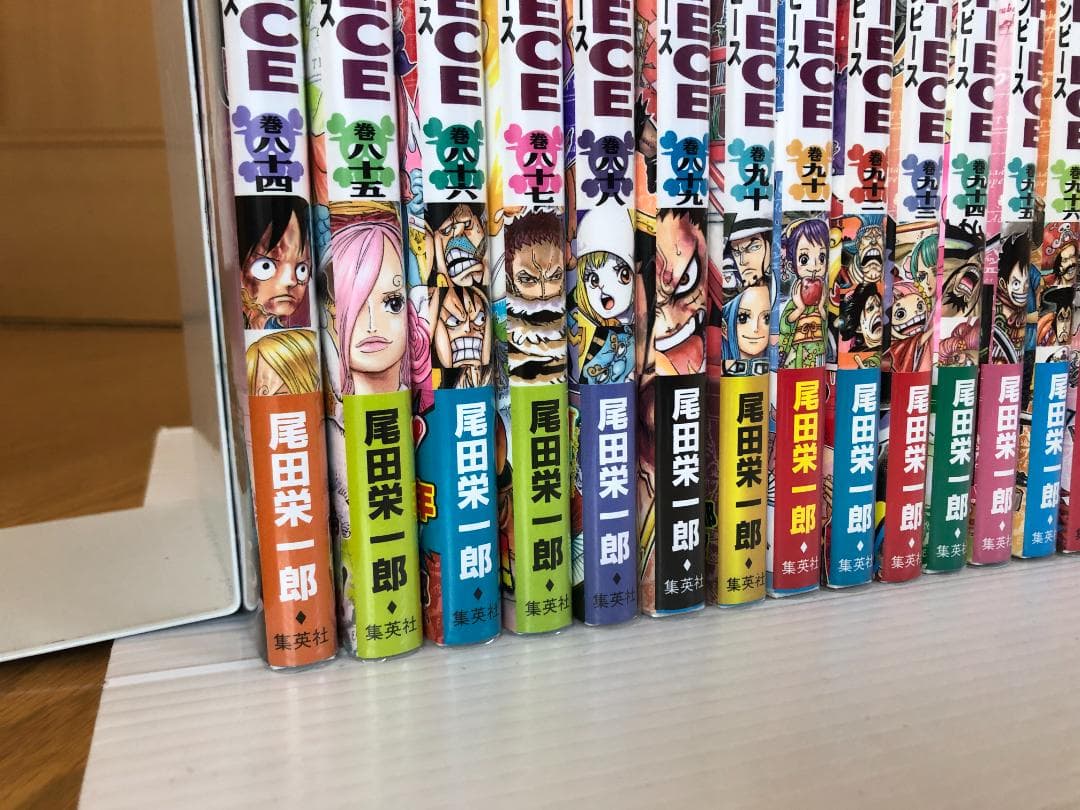 美品　ワンピース　全巻　初版　帯　冊子　コミック　漫画　ガイドブック　ジャンパラ
