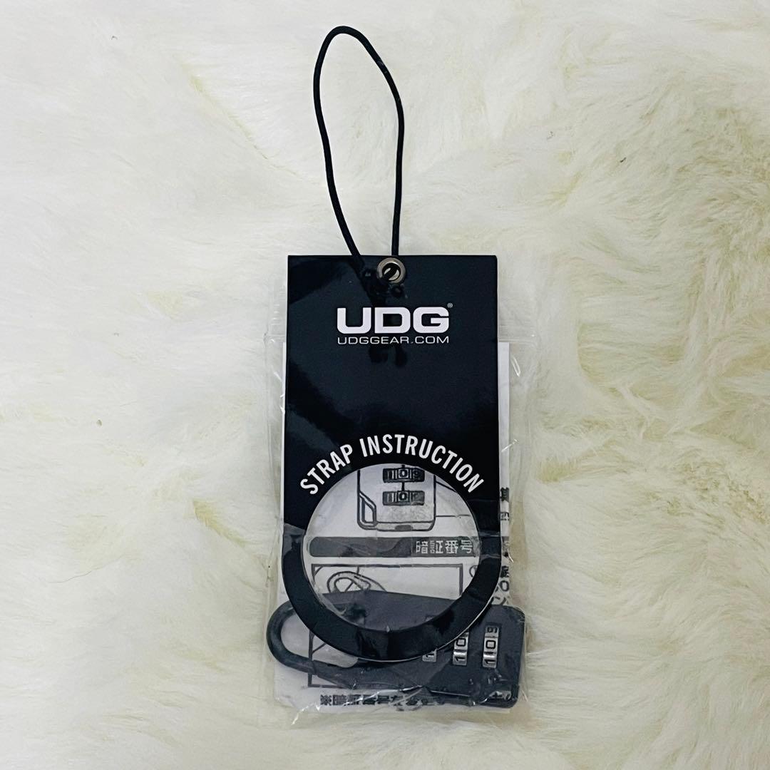 UDGレコードバッグ キャリーカート内蔵 Black インナーOrenge