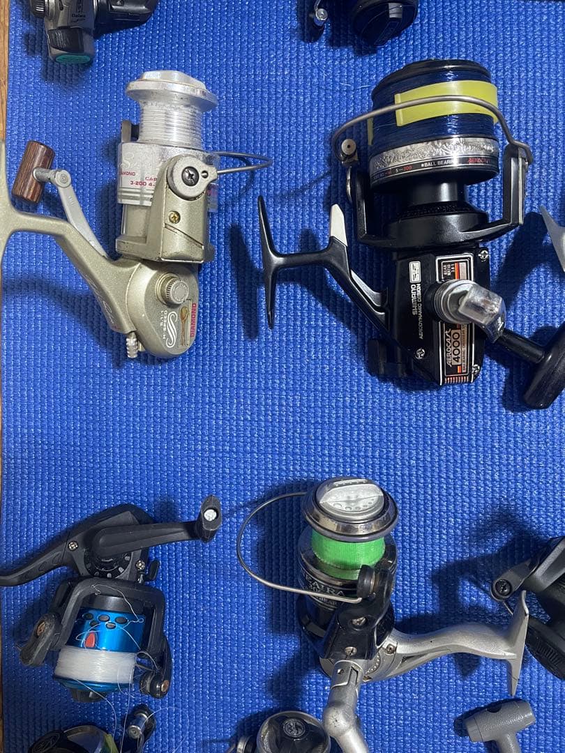 スピニングリール多数セット31個　ジャンク