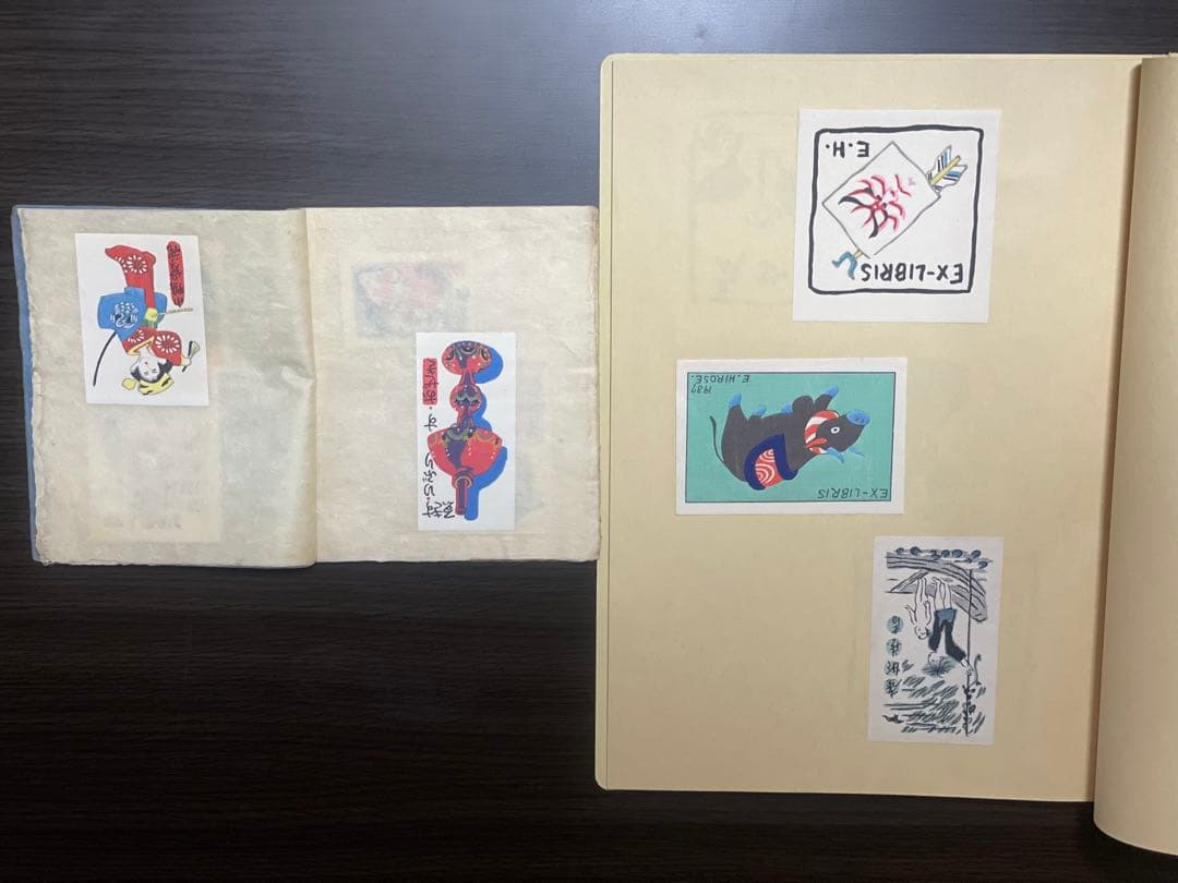 交換用の蔵書票