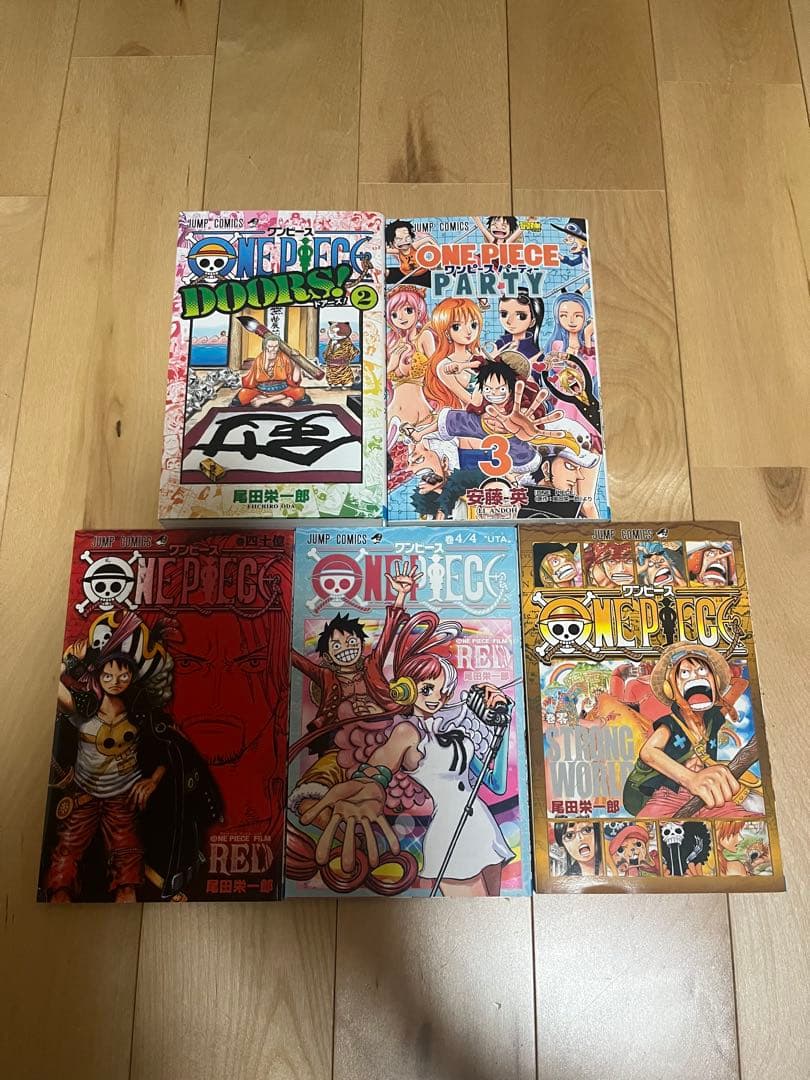 ONE PIECE 1巻〜108巻＋関連本5冊セット