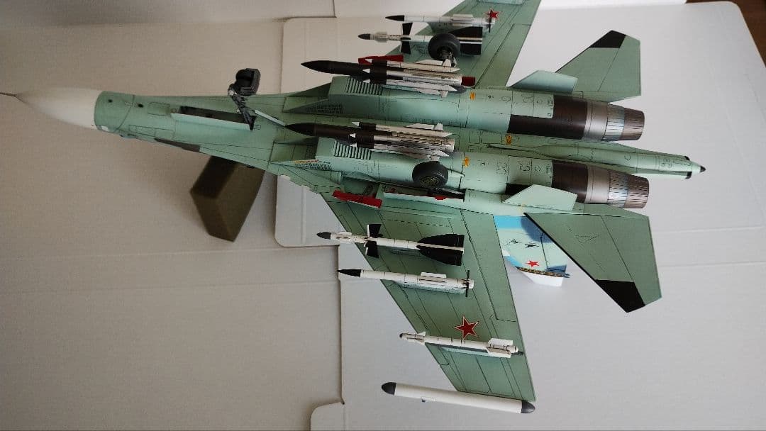 プラモデル完成機　1/48　Su-30MK フランカー