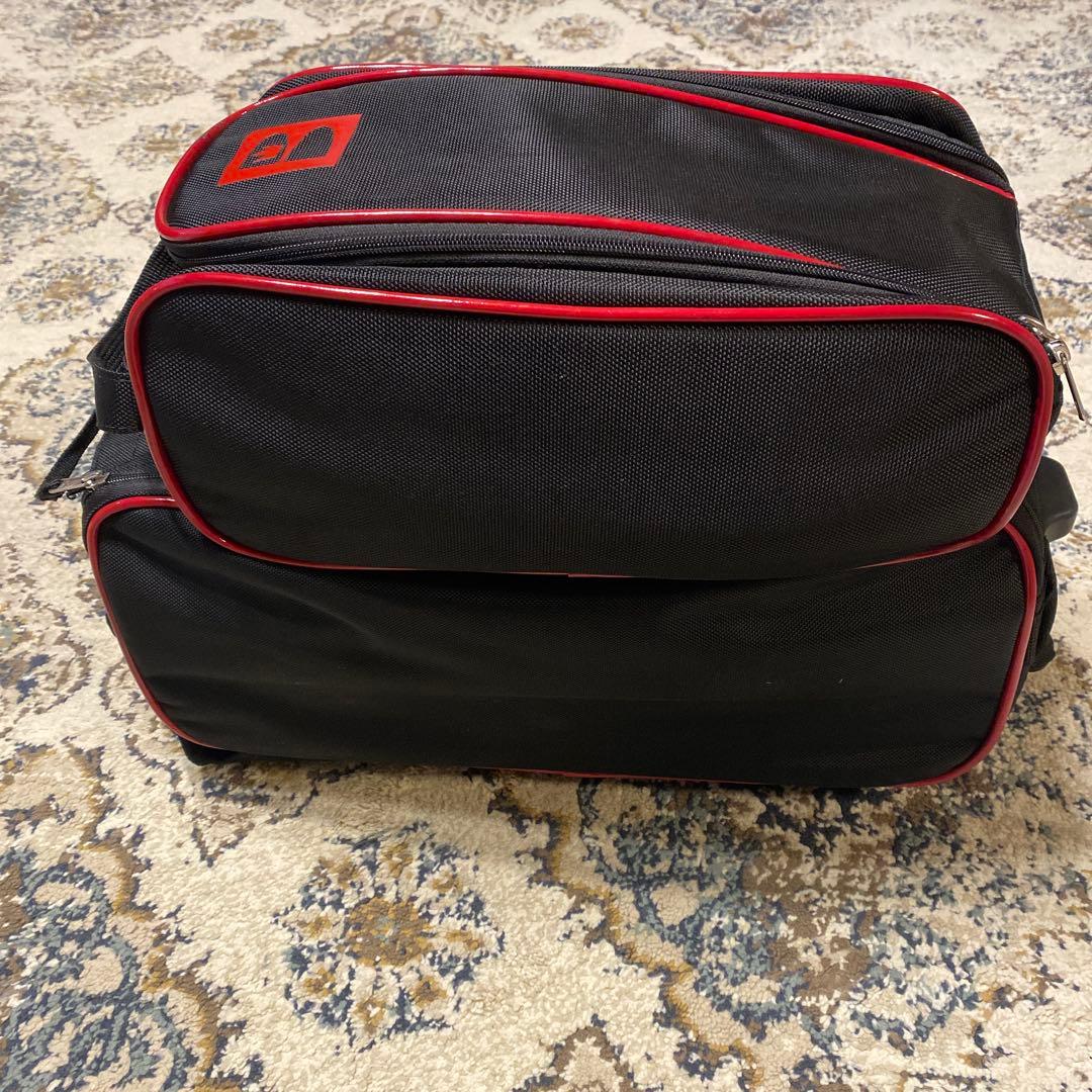 ダブルローラーバッグ BB100 赤黒