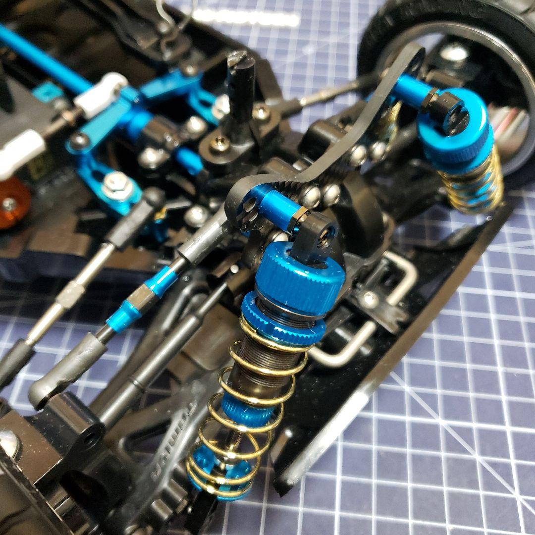 タミヤ　TT02B　ネオスコーチャー カスタム　未走行　メカ、送受信機セット