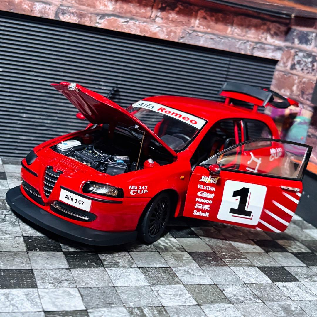 ワンオフカスタム 1/18 Ricko アルファロメオ 147 GTA CUP