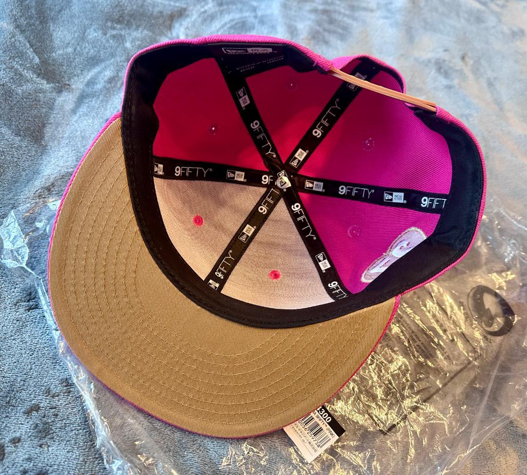 浜崎あゆみ NEW ERA 9FIFTY キャップ〈ピンク〉 27周年記念 TA