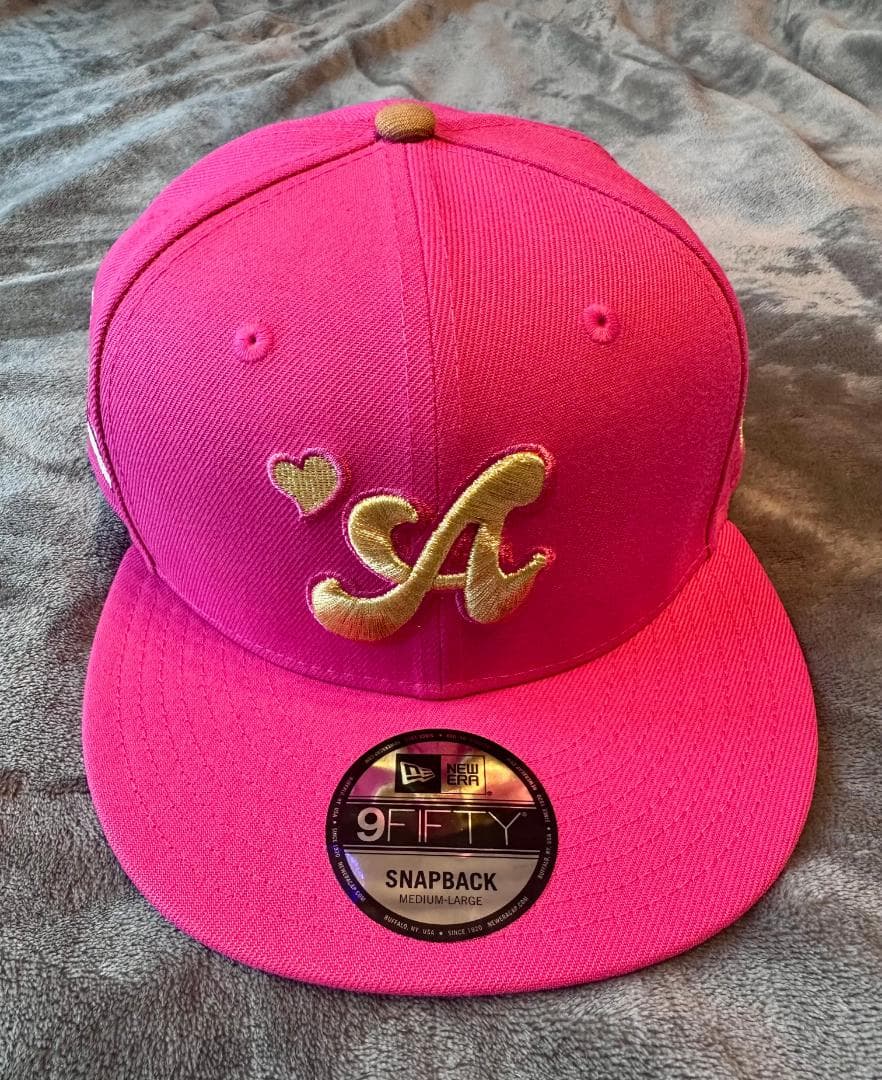 浜崎あゆみ NEW ERA 9FIFTY キャップ〈ピンク〉 27周年記念 TA