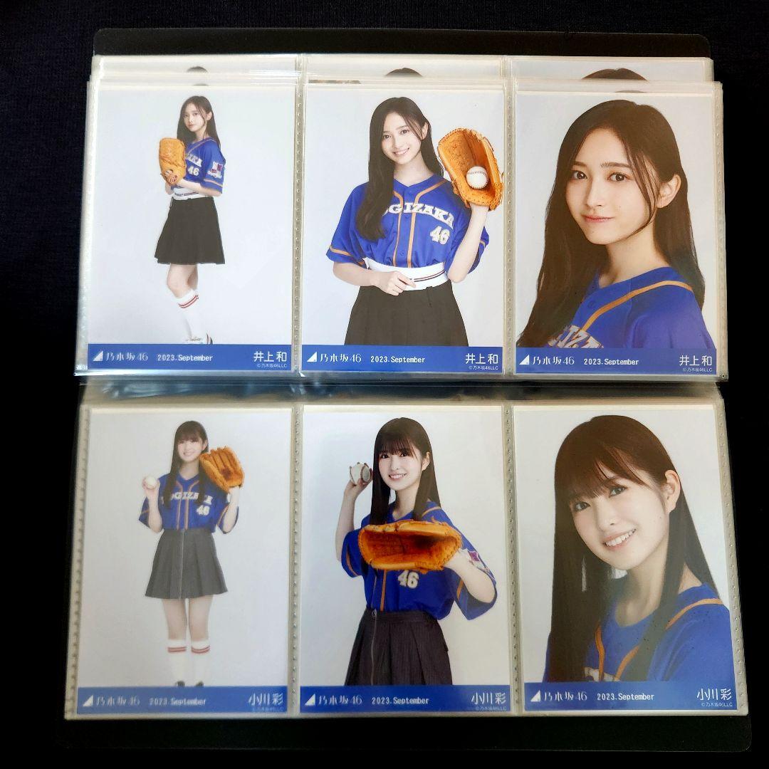 乃木坂46 生写真 2023年9月 ベースボールシャツ 33フルコンプ