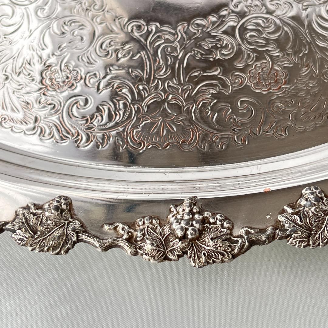 【W M Rogers】 ワイントレー / ドリンクトレー オーバル型 27cm