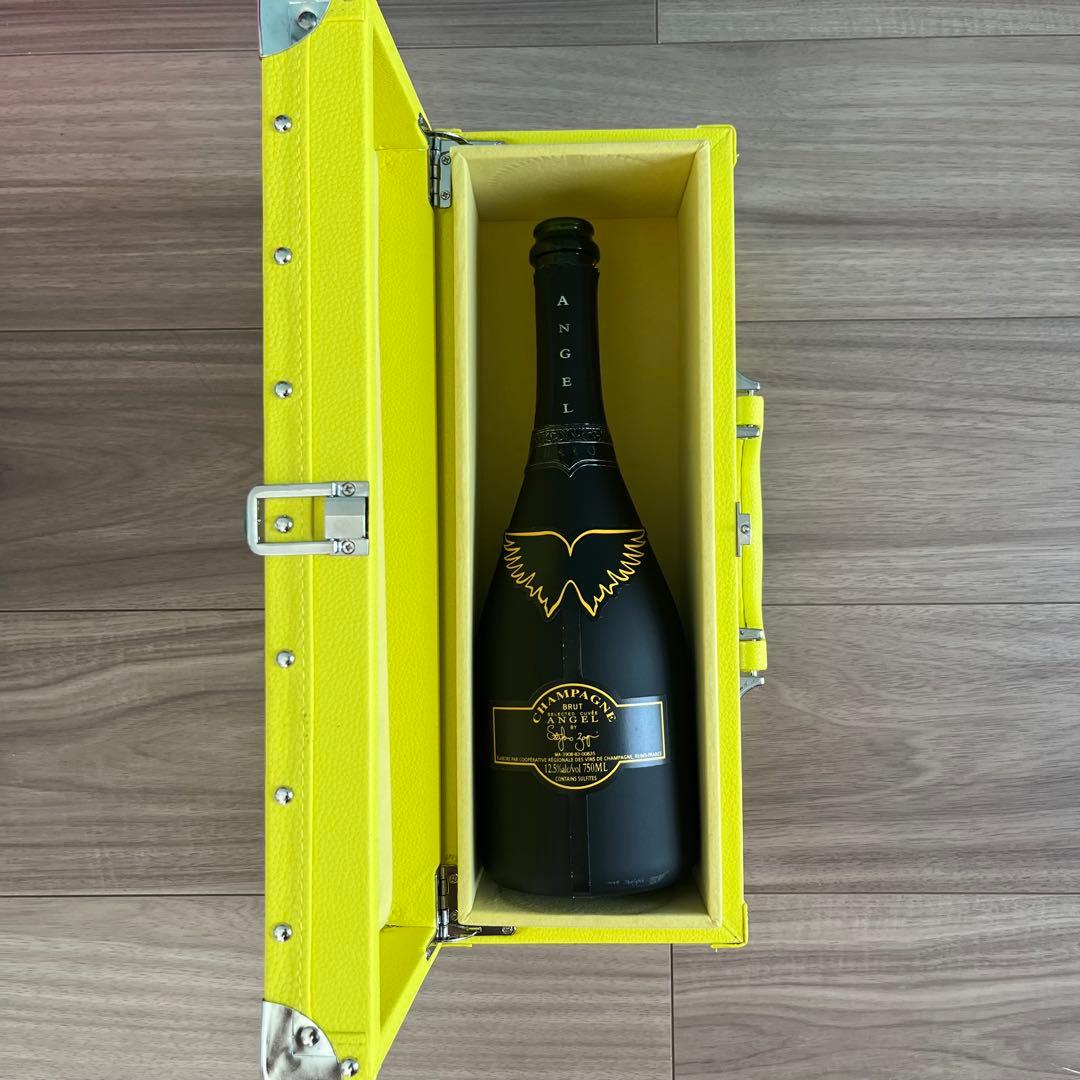 エンジェル シャンパン セット ボトルケース 空き瓶 7本セット