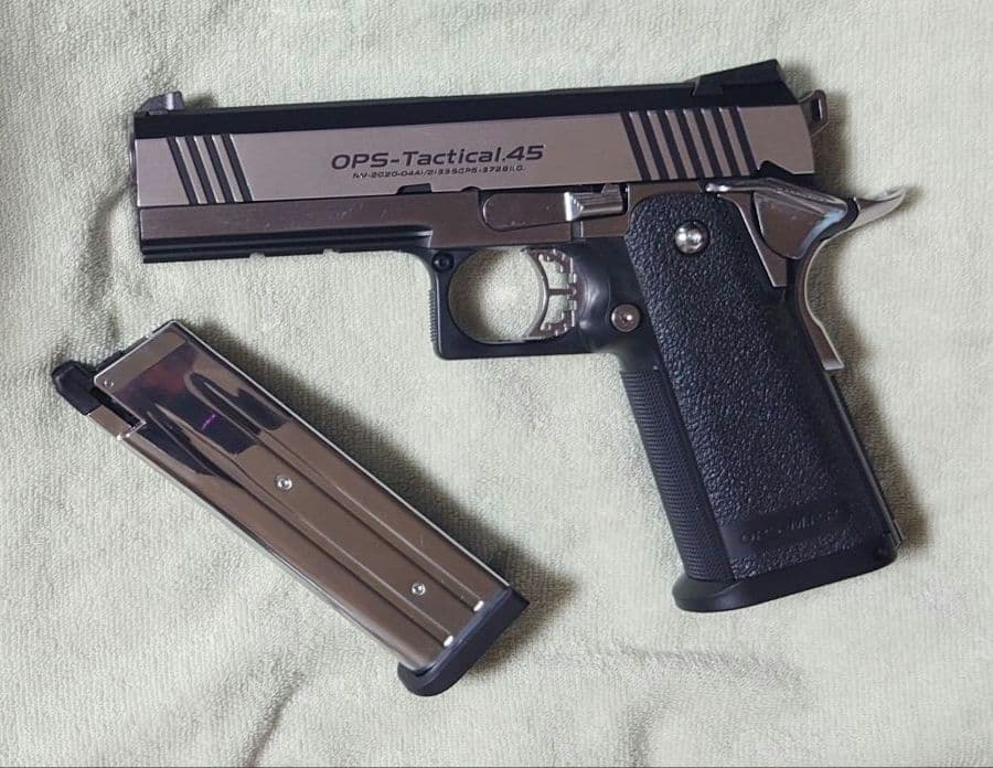 東京マルイ ハイキャパ デュアルステンレス