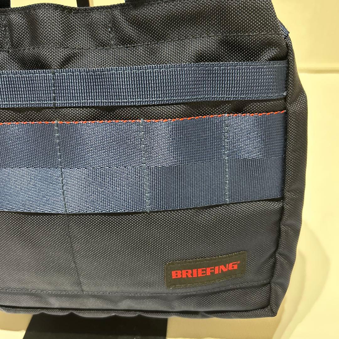 石松　 BRIEFING ブリーフィング カート トート バッグ ネイビー