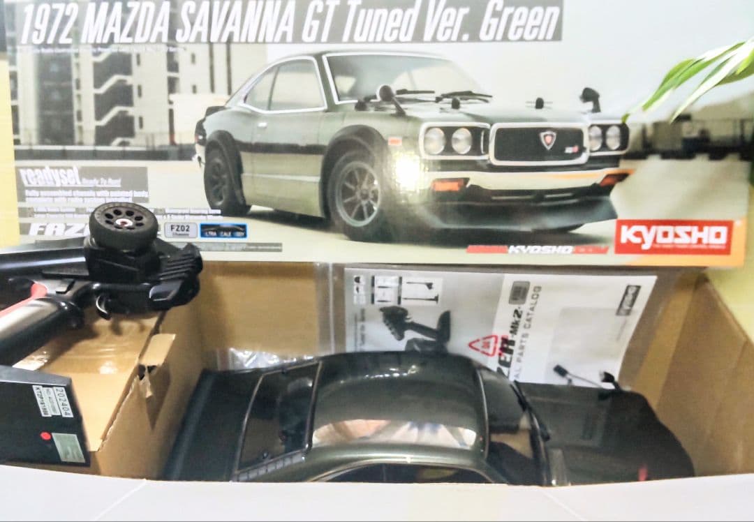 T*2様 京商1/10 フェーザーmk2 マツダサバンナRX3 美品