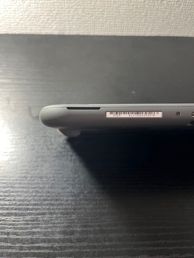 グレーの Nintendo Switch Lite、充電器 付き 大和桜