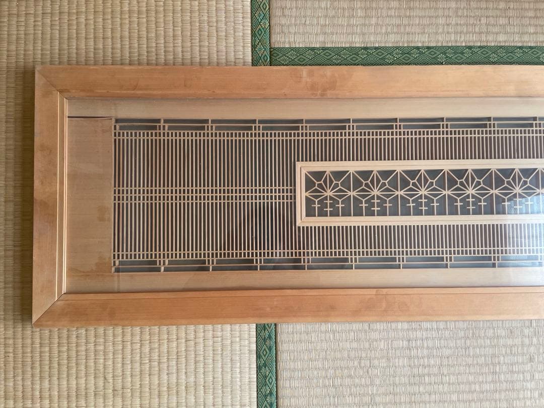 欄間 組子細工 書院戸