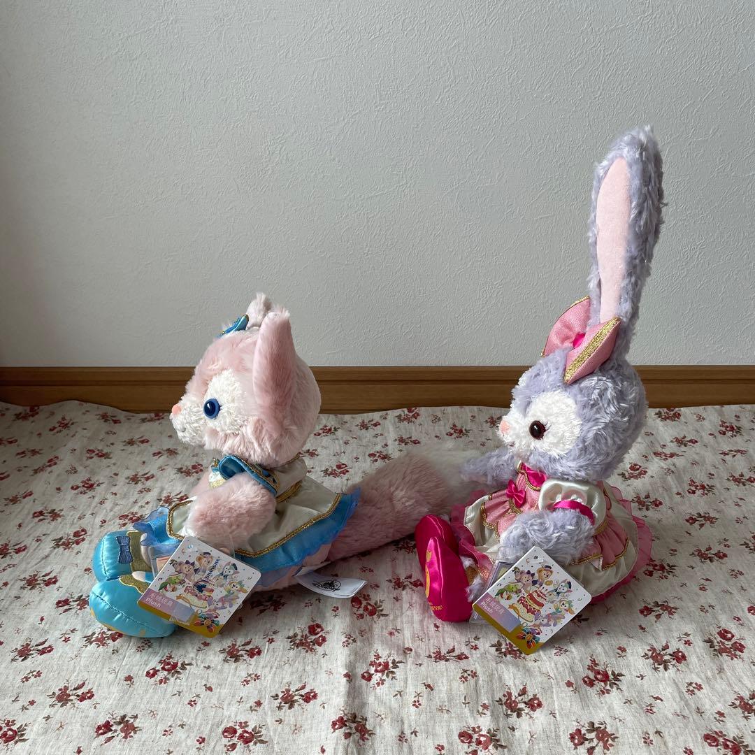 上海ディズニー ❤️5周年　リーナベル＆ステラルー ぬいぐるみSSサイズ